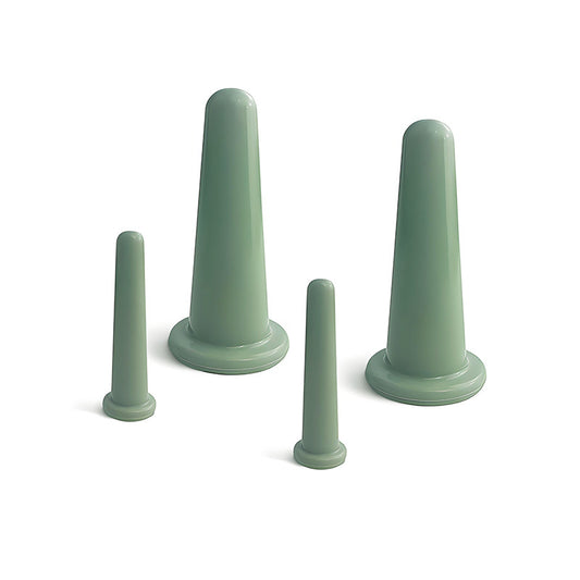 food grade silicone facial beauty cupping,Nordic Green -食品级脸部硅胶美容拔罐,北欧绿
