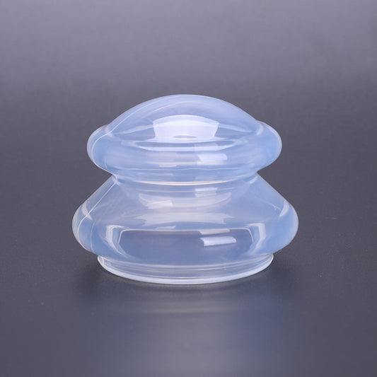 Food Grade Transparent Silicone Cupping, Large Cup -食品级透明硅胶拔罐,大号罐