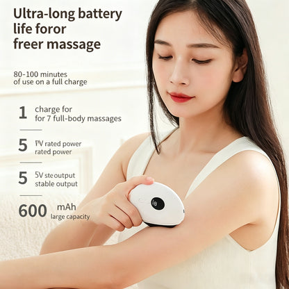 Electric Heating Bian Stone Gua Sha Massager -電動砭石加熱刮痧按摩儀