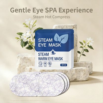 Steam Warm Eye Mask,Lutein -スチーム温熱アイマスク（ルテイン配合）- 全英語バージョン