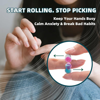 Stressabbau-Fingerring - Silikon-Entspannungsring