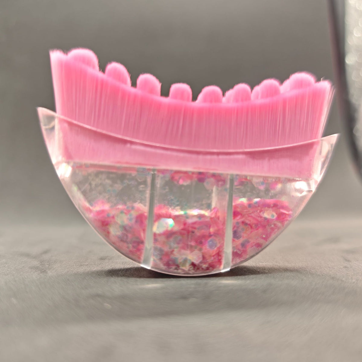Pink Sparkle Lymphatic Contour Face Brush – Pink Sparkle Lymphdrainage-Gesichtskonturbürste