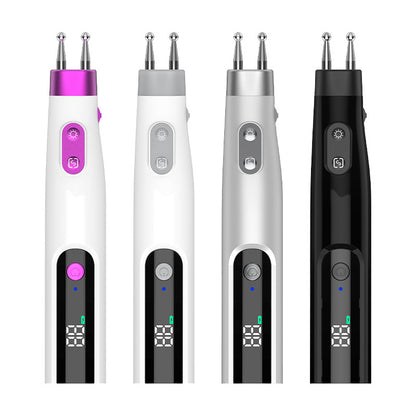 Dual-Head Auto-Sensing Electric Pulse Acupuncture Pen -双头自动寻穴电子经络针灸笔