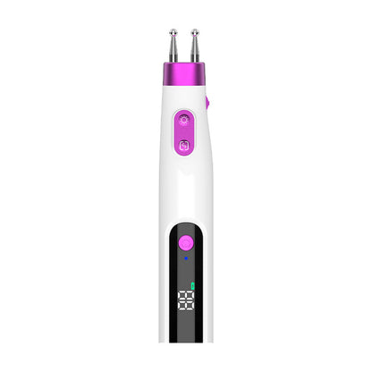 Dual-Head Auto-Sensing Electric Pulse Acupuncture Pen -双头自动寻穴电子经络针灸笔