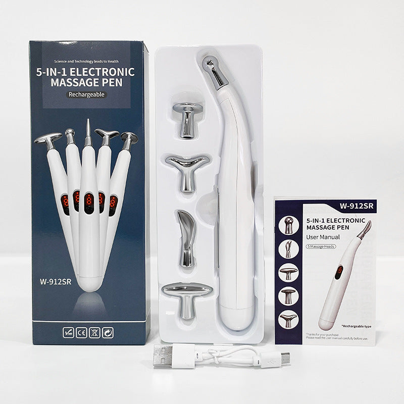 5-in-1 Auto-Sensing Electric Pulse Acupuncture Pen