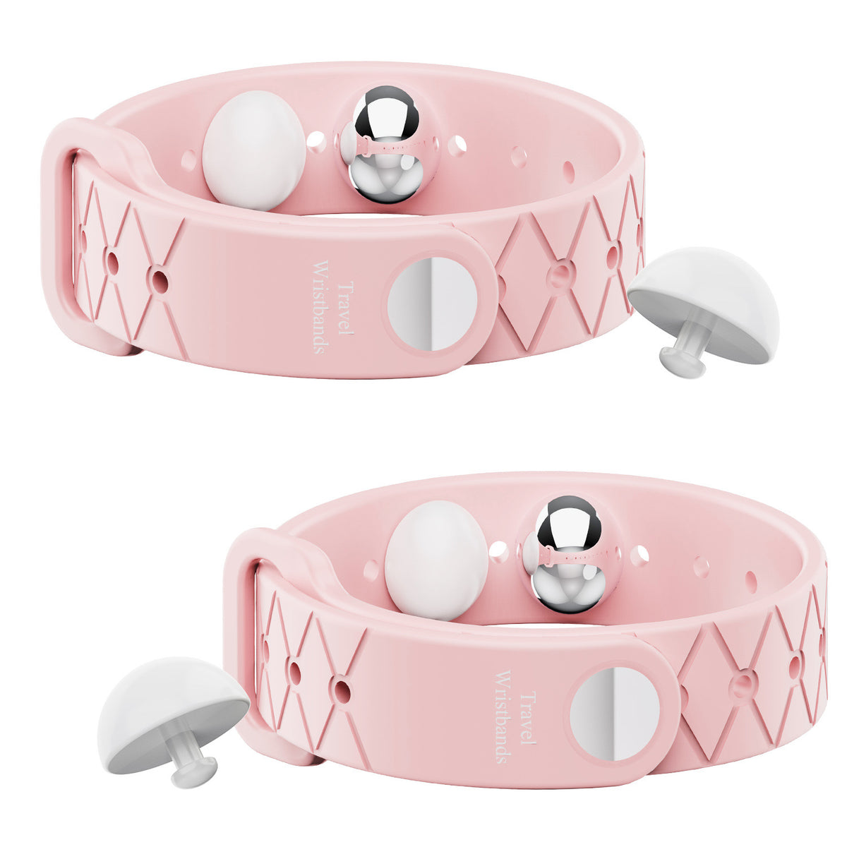Silicone Anti-Motion Sickness Wristbands for Car Sickness, Seasickness & Morning Sickness, 100% Natural Relief