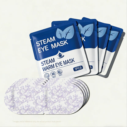 Steam Warm Eye Mask,Lutein -スチーム温熱アイマスク（ルテイン配合）- 全英語バージョン